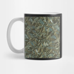 Shell Seashore Floral Abstract in Kaleidoscope Mug